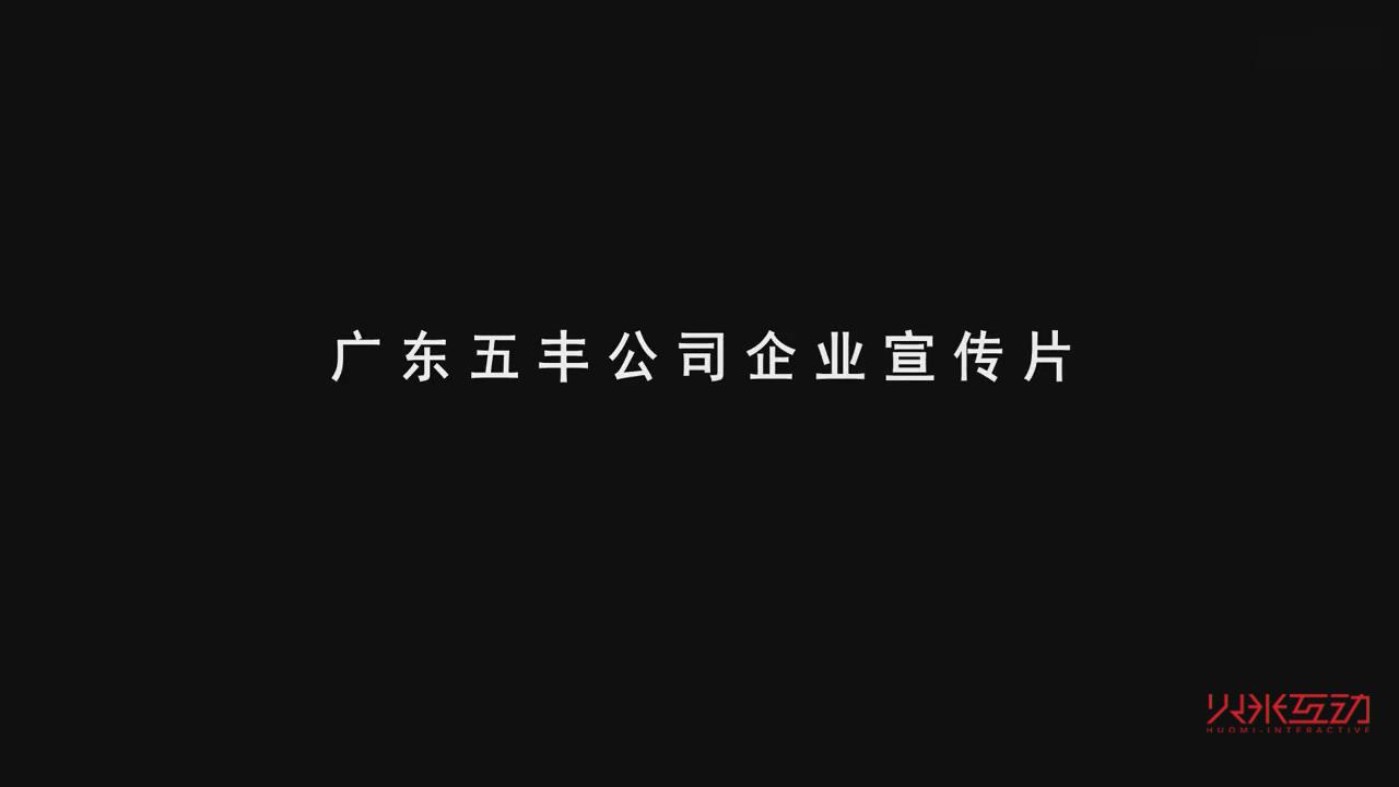 廣東五豐公司企業宣傳片